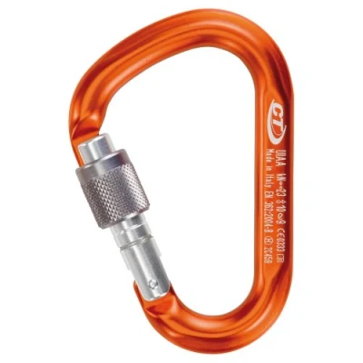 Image de Climbing Technology Snappy SG Mousqueton HMS Adulte Unisexe, Orange, Taille Unique