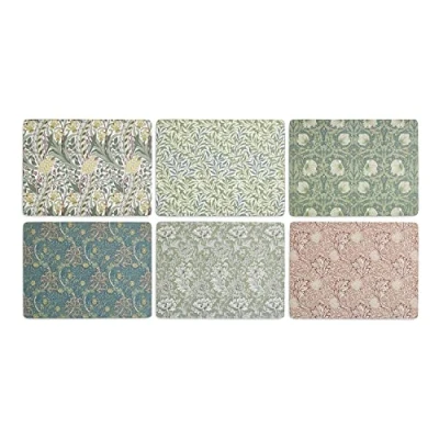 Image de Spode Morris &amp; Co X0010569174 Lot de 6 Sets Table Multicolore 30,5 x 23 cm