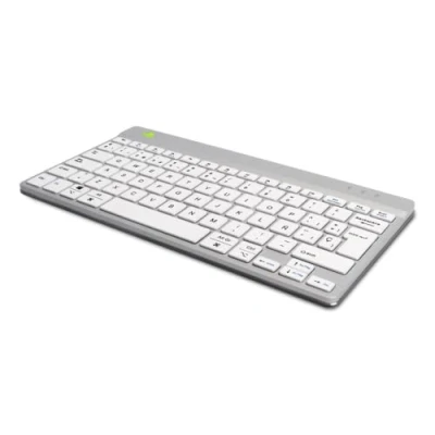Image de R Go Tools clavier ergonomique compact Break, avec logiciel de pause,QWERTY (ES), Bluetooth, blanc Neuf