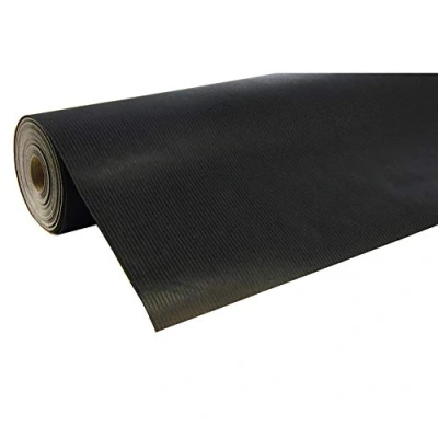 Image de Clairefontaine 507229C Une Bobine De Papier Kraft Recyclé Unicolor Noir Dimensions : 250mx0m70 60g Couleur Recyclé, Idéal Pour Les Emballages Cadeaux, DIY, Décoration