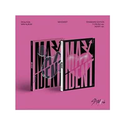 Image de JYP Entertainment SMK1348 Stray Kids MAXIDENT [Standard Edition] Album+Pre Order Benefit (HEART ver.)