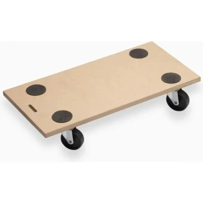 Image de Meister 820040 Chariot à roulettes plaque MDF, Roues en PP 590 x 290 mm 200 kg