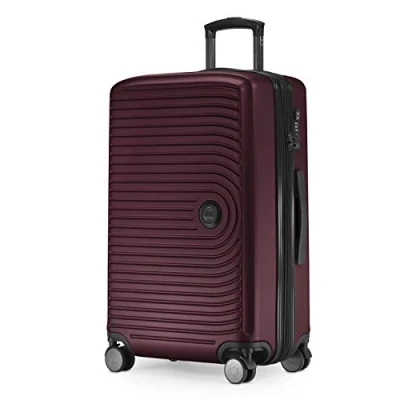 Image de Hauptstadtkoffer Mitte Valise Rigide de Taille Moyenne, TSA, 4 Roulettes, Bagage en Soute avec Extension Volume 8 Cm, 68 88 L, Bourgogne