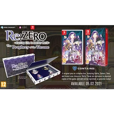 Image de Re:Zero the Prophecy of Throne Standard Edition SWITCH Neuf