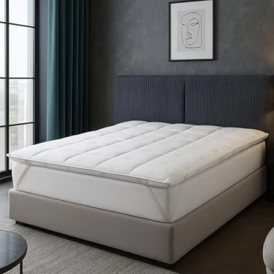 Image de Surmatelas Eté Ice Cool Tissu Advanced Cooling Fabric Ultra Respirant 3 cm de fraicheur (90x190 cm)