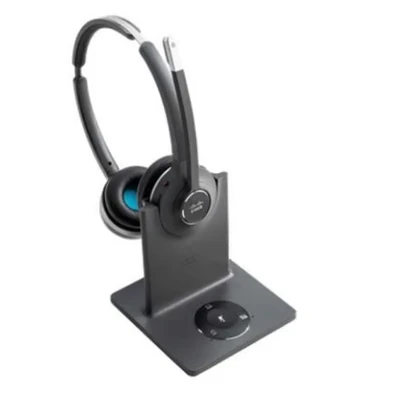 Image de Cisco Casque 562, DECT sans Fil Supra auriculaire avec Deux écouteurs, Finition Anthracite, Garantie limitée d&#039;un an (CP HS WL 562 M EU=) Charbon