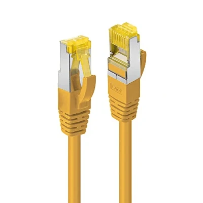 Image de Lindy 47662 câble de réseau Jaune 1 m Cat6a S/FTP (S STP) Neuf