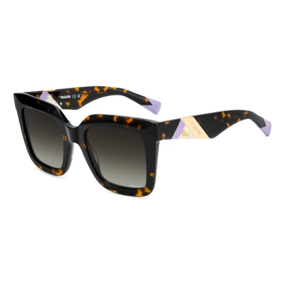Image de Missoni Lunettes de soleil, Femme, Taille: 52, Havana