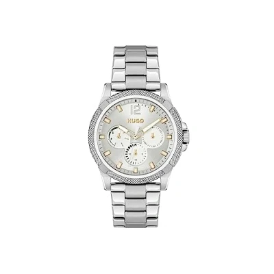 Image de HUGO Impress FOR HER Montre à aiguilles silber silberweiss silber, Femme, Taille: One Size,