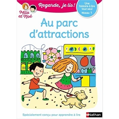 Image de Regarde, je lis Le parc d&#039;attractions Lecture Niveau 1 Dès 5 ans (25) Livre d’occasion Bon