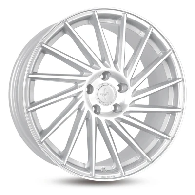 Image de KESKIN 5Trou 22Pouce 120mm Jante alu KT17 Hurricane silber Front poliert KT171022512040741SFP