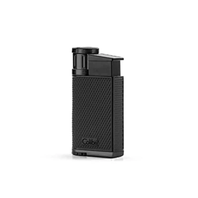 Image de Briquet Colibri Evo Jet Flame Allume Cigare et Cigarettes Résistant au Vent Fonctionne avec du Butane (Non Inclus) Coffret Cadeau élégant Garantie de Deux Ans