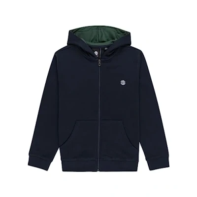 Image de Element Cornell Classic Sweat à Capuche zippé Garçon Enfant 8 16 Ans XS/8 Bleu.