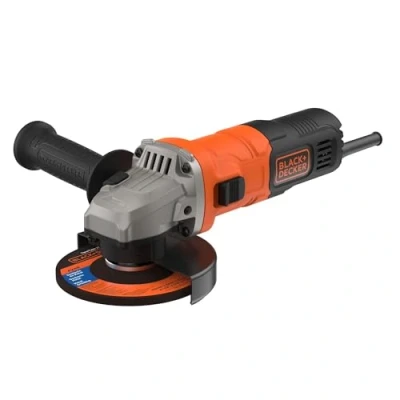 Image de BLACK+DECKER Meuleuse d&#039;angle filaire Livrée avec poignée latérale, 115 mm