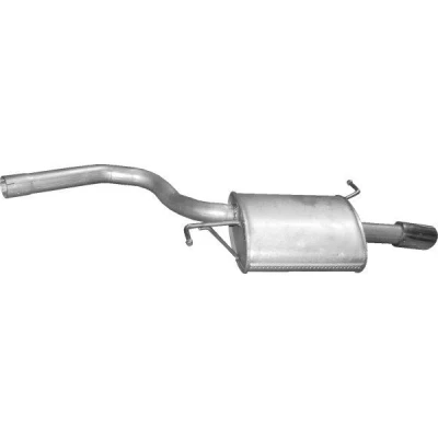 Image de POLMO 01.114 Silencieux arrière pour véhicules avec catalyseur AUDI: A4 B7 Avant, Berline, B6 Avant