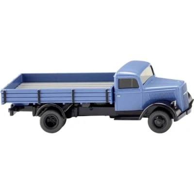 Image de Wiking 084007 H0 Modèle réduit de Camion Opel Pritchen Flash Bleu lointain