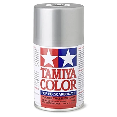 Image de TAMIYA 300086041 86041 PS 41 Bombe de peinture en polycarbonate Argenté clair 100 ml