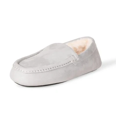Image de Amazon Essentials Pantoufle Mocassin Homme, Gris Micro Suède, 39 EU