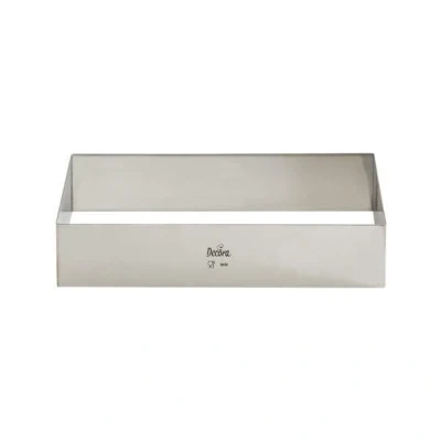 Image de Decora 0063764 Cadre Rectangle Acier Inoxydable 30 x 20 4,5 H cm, INOX