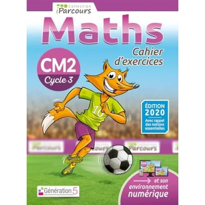 Image de Cahier d&#039;exercices iParcours maths CM2 édition 2020 Livre d’occasion Bon
