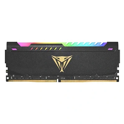 Image de Patriot Memory Viper Elite DDR4 3600 32GB (1x32Go) C16 Module de Mémoire Haute Performance Eclairage LED RGB Noir