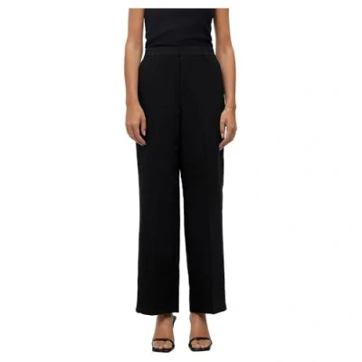 Image de Object Objsigrid Hw Pantalon décontracté Noos Tissu, Noir, W40 Femme