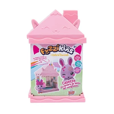 Image de Grandi Giochi Fuzzikins I Colora Maisons, La Chambre du Lapin, Chiots à colorier, Laver et recolorer FUZ00003, FUZ00003