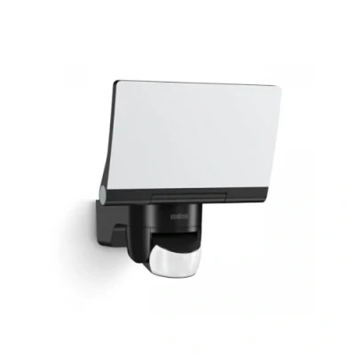 Image de Steinel Projecteur extérieur XLED Home 2 S noir, orientable à 180, 13,7 W, détecteur de mouvement portée 10 m, cour, patio