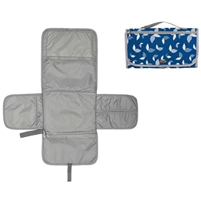 Image de Hamur Home Sac À Langer Avec Organisateur De Matelas Portable Et Cosmétiques 3 En 1 Petit Pour On The Go Mamas Nappies Crème Lingettes Bébé (Butterfly)