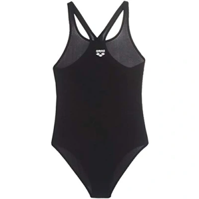 Image de arena Maillot de Bain une Pièce pour Filles Dynamo Junior Swim Pro, Tissu MaxFit à Séchage Rapide, Résistant au Chlore et Sel, Protection UV50