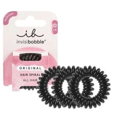 Image de Invisibobble Élastiques Original Hair Spiral True Black 3st