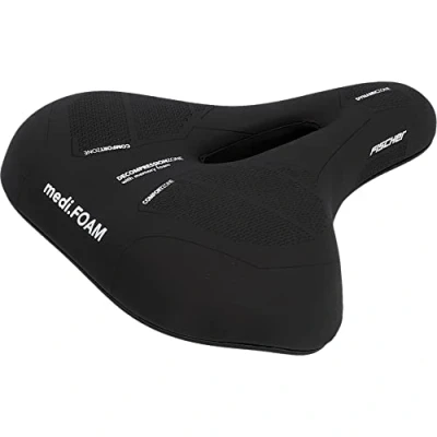 Image de Fischer Selle de Trekking avec Mousse à mémoire Forme, Noire