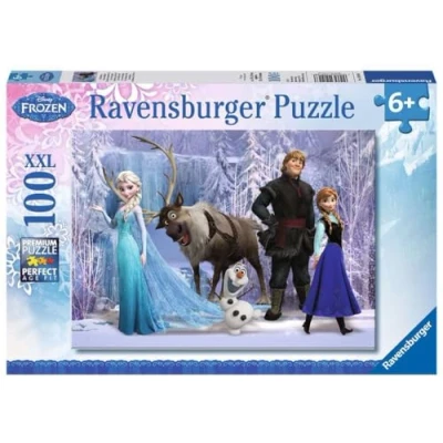 Image de Ravensburger IM Reich DER SCHNEEKÖNIGIN Puzzle pour enfants, Taille: One Size, Multi coloured