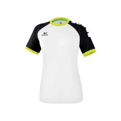 Image de Erima Zenari 3.0 Maillot Femme, Blanc/Noir/Lime Pop, FR : 50 (Taille Fabricant 48)