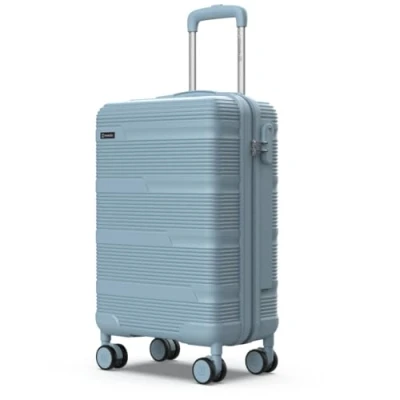 Image de NUMADA Bagage Cabine 55x40x20cm (38,4L) Upfly T10 XS avec Serrure à Combinaison et 4 Roues Doubles 360. Valise Légère Intérieur Compartimenté Bleu