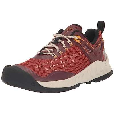 Image de KEEN Femme Nxis Evo Waterproof Chaussure de randonnée, Argile Cuite Jaune doré, 38 EU