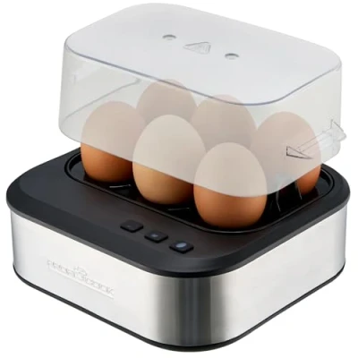Image de Cuiseur à oeufs PROFICOOK PC EK1276 Acier inoxydable Réglage électronique 6 œufs max