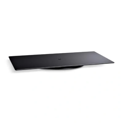 Image de Meliconi Rotobase Elite M Plateau rectangulaire rotatif en métal / verre pour TV LCD Plasma 23&quot; à 40&#039;&#039; Noir