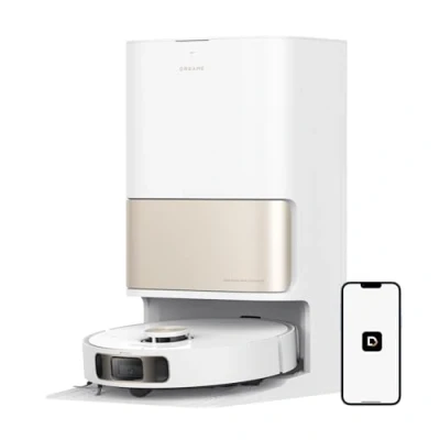 Image de dreame L10s Pro Ultra Heat Robot Aspirateur Laveur, Extension de serpillière, Auto Nettoyage Automatique des serpillières avec l&#039;eau Chaude, Aspiration 7 000 Pa, Application Dreamehome