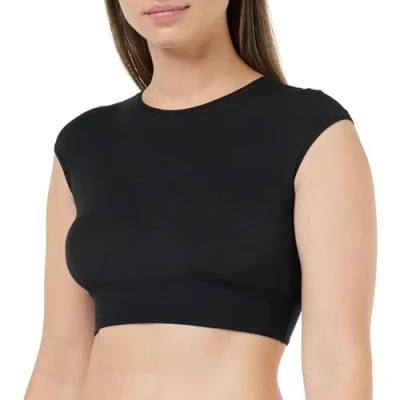 Image de Sloggi GO Allround CROP Brassière, Femme, Taille: One Size, Black
