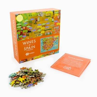 Image de Ginger Fox Wine Puzzle, 0112.3316.71.SPN.OSZ, Multicolore, Taille Unique