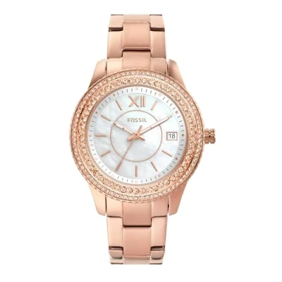 Image de Fossil Stella Montre Rose goldcoloured, Femme, Taille: One Size, gold coloured
