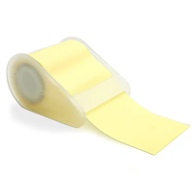 Image de WAYTEX rouleau de Note Adhésive Repositionnable Papier Autocollant avec Dévidoir inclus largeur 5 cm en 5m Jaune pastel