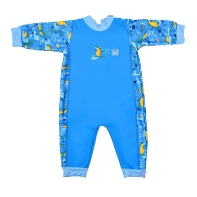 Image de Splash About La combinaison de natation ‘Warm In One’ pour les bébés, Crocodile Swamp, 6 12 mois