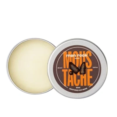 Image de Men Rock Soothing Moustache Wax, Parfaite pour Modeler, Coiffer et Dompter les Poils Indisciplinés, Favorise une Croissance de plus Douce 25ml