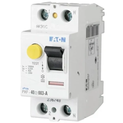 Image de Eaton 236748 FI Interrupteur, 40 A, 2P, type A 30 mA,