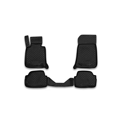 Image de Element Tapis de Sol sur Mesure en Caoutchouc Compatible avec BMW 1 2004 2011