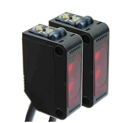 Image de Barrière lumineuse jetable 12 24 V PNP 100 mA jusqu&#039;à 15 m NC NO Capteur de lumière infrarouge Interrupteur