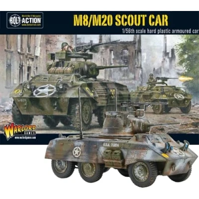 Image de Warlord Games, M8/M20 GREYHOUND ARMOURED CAR, Bolt Action Wargaming model by