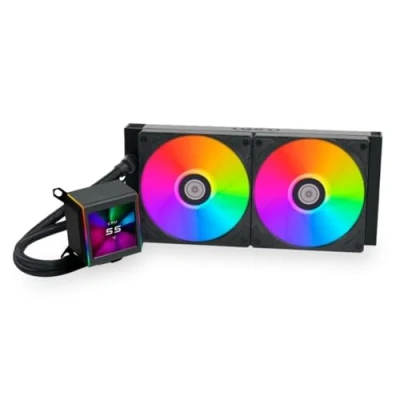 Image de Lian Li Kit Watercooling AIO Galahad II LCD 280mm (Noir)